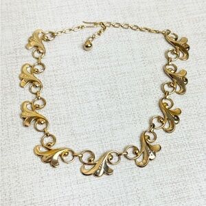 Vintage Hayward Gold Plated Link Necklace